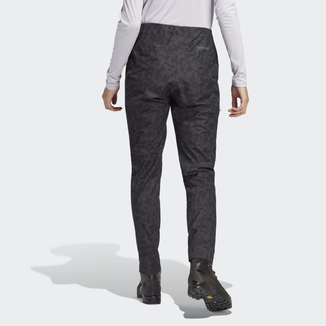 Nohavice adidas Originals Terrex Techrock RAIN.RDY Pants Šedá | HU1832, 1
