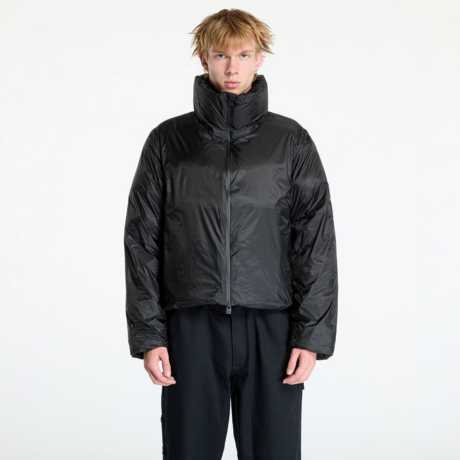 Prešívaná bunda Rains Kevo Short Puffer Jacket Čierna | 17030 01 Black, 0