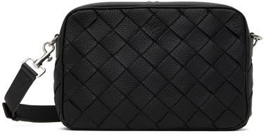 Taška cez rameno Bottega Veneta Bottega Veneta Intrecciato Medium Camera Bag Čierna | 755925-V4G31-8803, 0