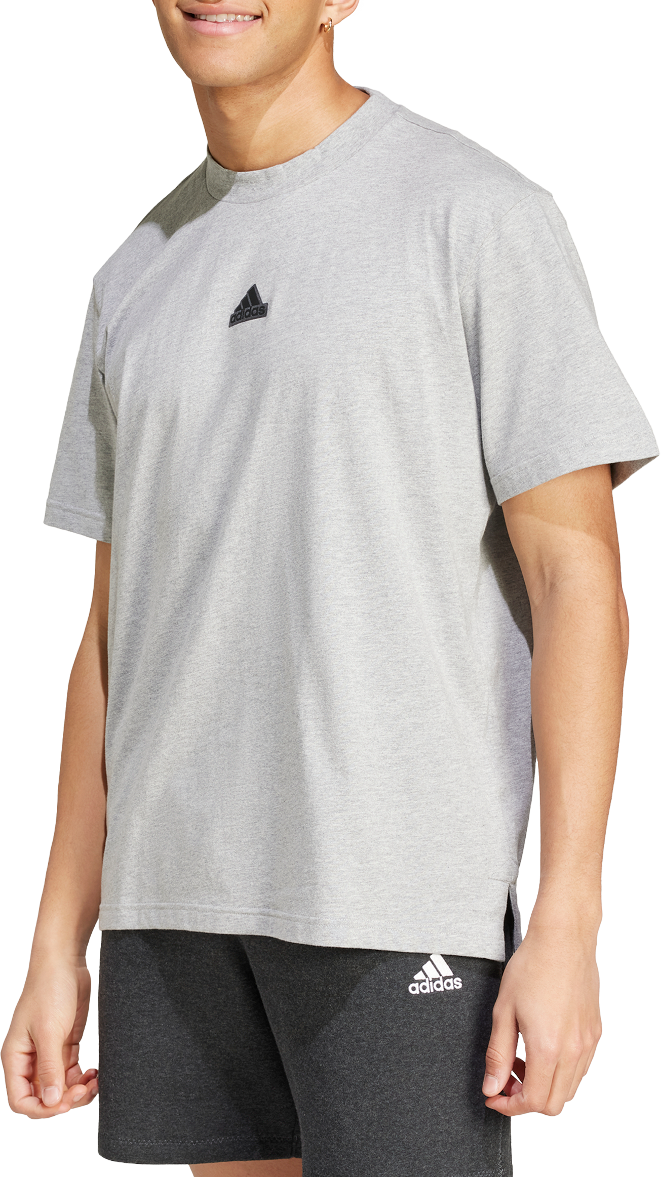 Tričko adidas Performance Sportswear Brand Love T-Shirt Šedá | iw3541, 0