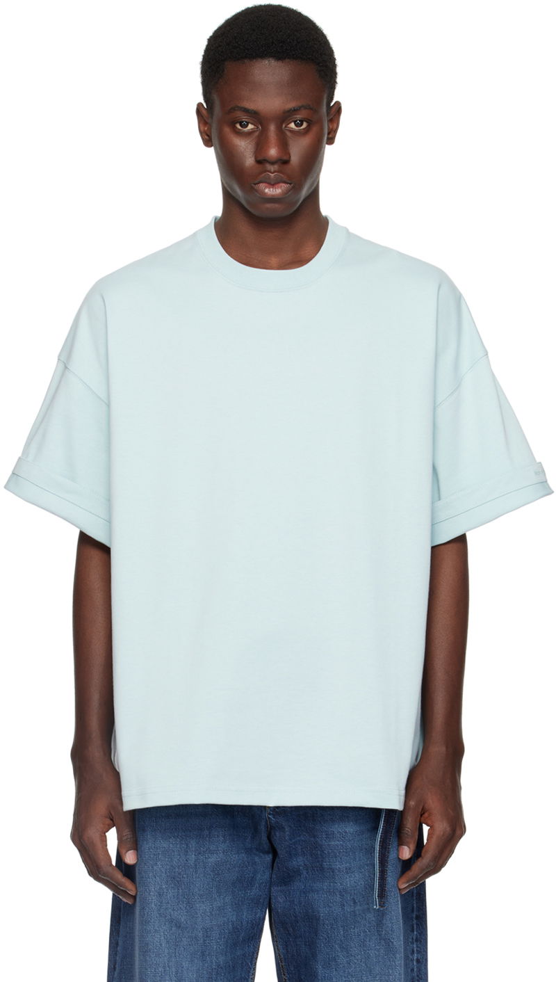 Tričko Bottega Veneta Oversized T-Shirt Modrá | 783387VKLZ0, 0