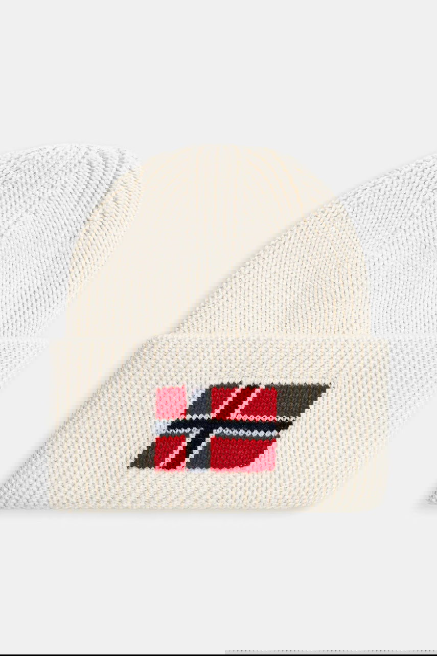 Kulicha Napapijri Napapijri F-Evei Beanie Biela | NP0A893PN1J1, 0