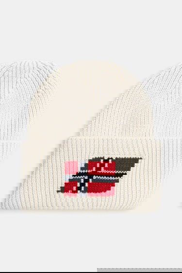Kulicha Napapijri Napapijri F-Evei Beanie Biela | NP0A893PN1J1, 0