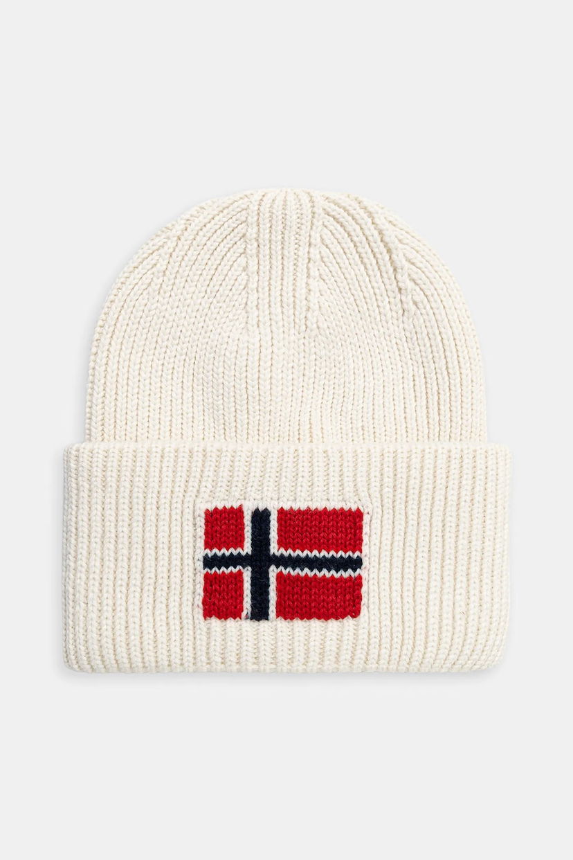 Kulicha Napapijri Napapijri F-Evei Beanie Biela | NP0A893PN1J1