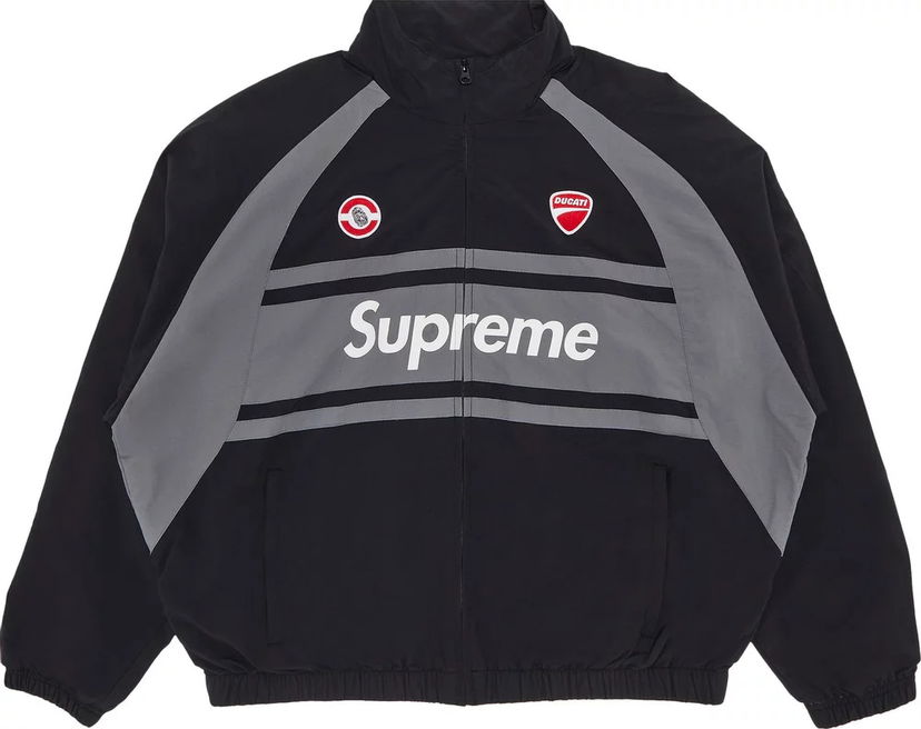 Bunda Supreme Ducati x Track Jacket Black Čierna | SS24J69 BLACK