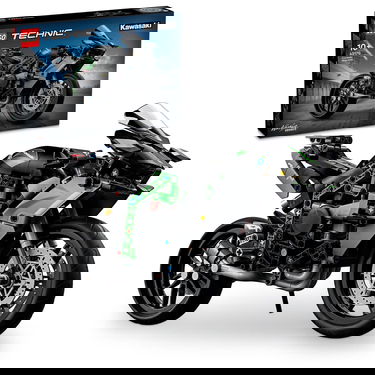 Zberateľské LEGO Technic 42170 Kawasaki Ninja H2R Motorcycle Rôznofarebný | 42170LEG, 0