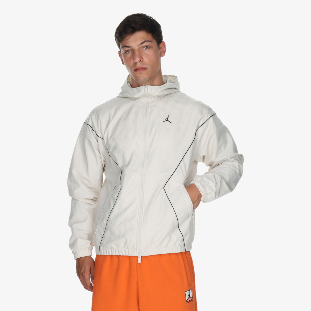 Vetrovka Nike M J BRK DRAFT JKT AOP Biela | HV0554-104, 1