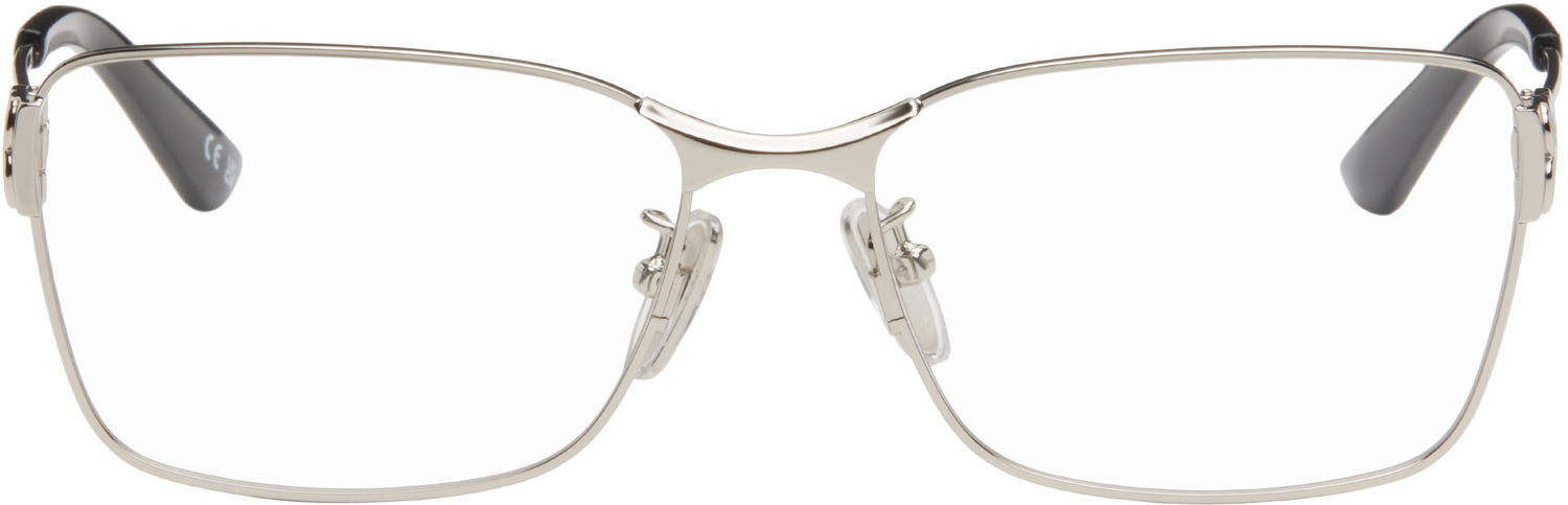 Slnečné okuliare Balenciaga Silver Mercury Glasses Metalická | BB0375OA-003, 0