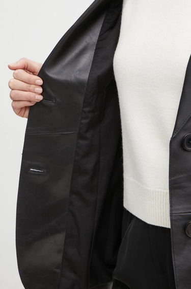 Bunda STAND STUDIO Stand Studio Mina Leather Blazer Čierna | 66391.7850, 5