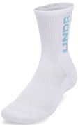 UA 3-Maker 3pk Mid-Crew Socks
