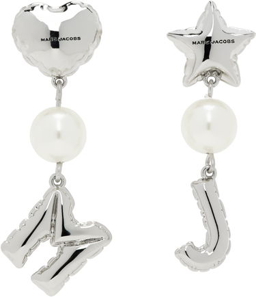 Náušnice Marc Jacobs Marc Jacobs MJ Balloon Pearl Earrings Metalická | 2S5JER001J12, 0