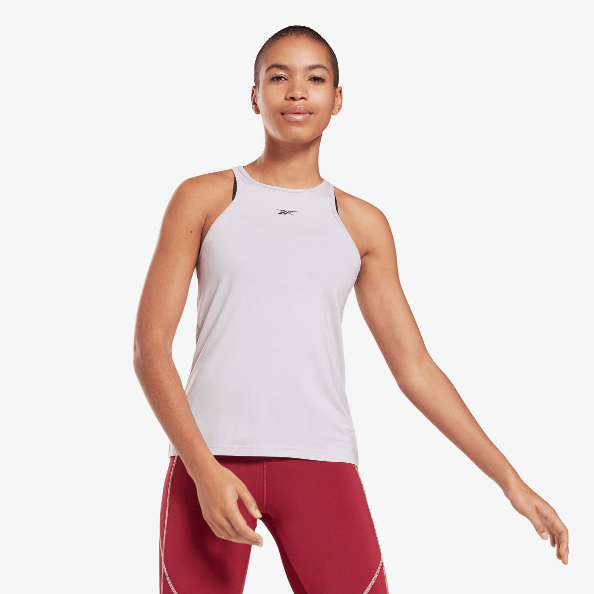 Tielko Reebok Training Racerback Tank Top Fialová | H51445, 0