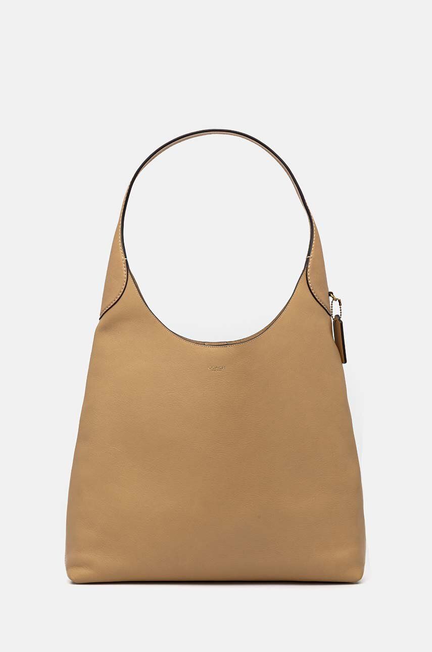 Kabelka Coach Leather Handbag Béžová | CU044, 0