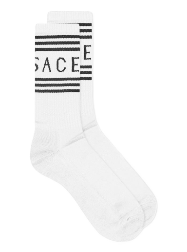 Ponožky Versace Sports Logo Sock Biela | 1008835-1A06357-2W020