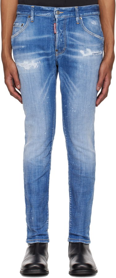 Džínsy DSQUARED2 Dsquared2 Skater Jeans Modrá | S74LB1675_S30872, 0