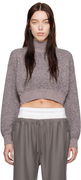 Alexander Wang.t Cropped Turtleneck Sweater
