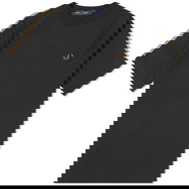 Tričko Fred Perry Chequerboard Tape T-Shirt Čierna | M6580-102, 0