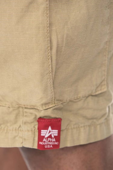 Šortky Alpha Industries Ripstop Jogger Shorts Béžová | 106250.14, 1
