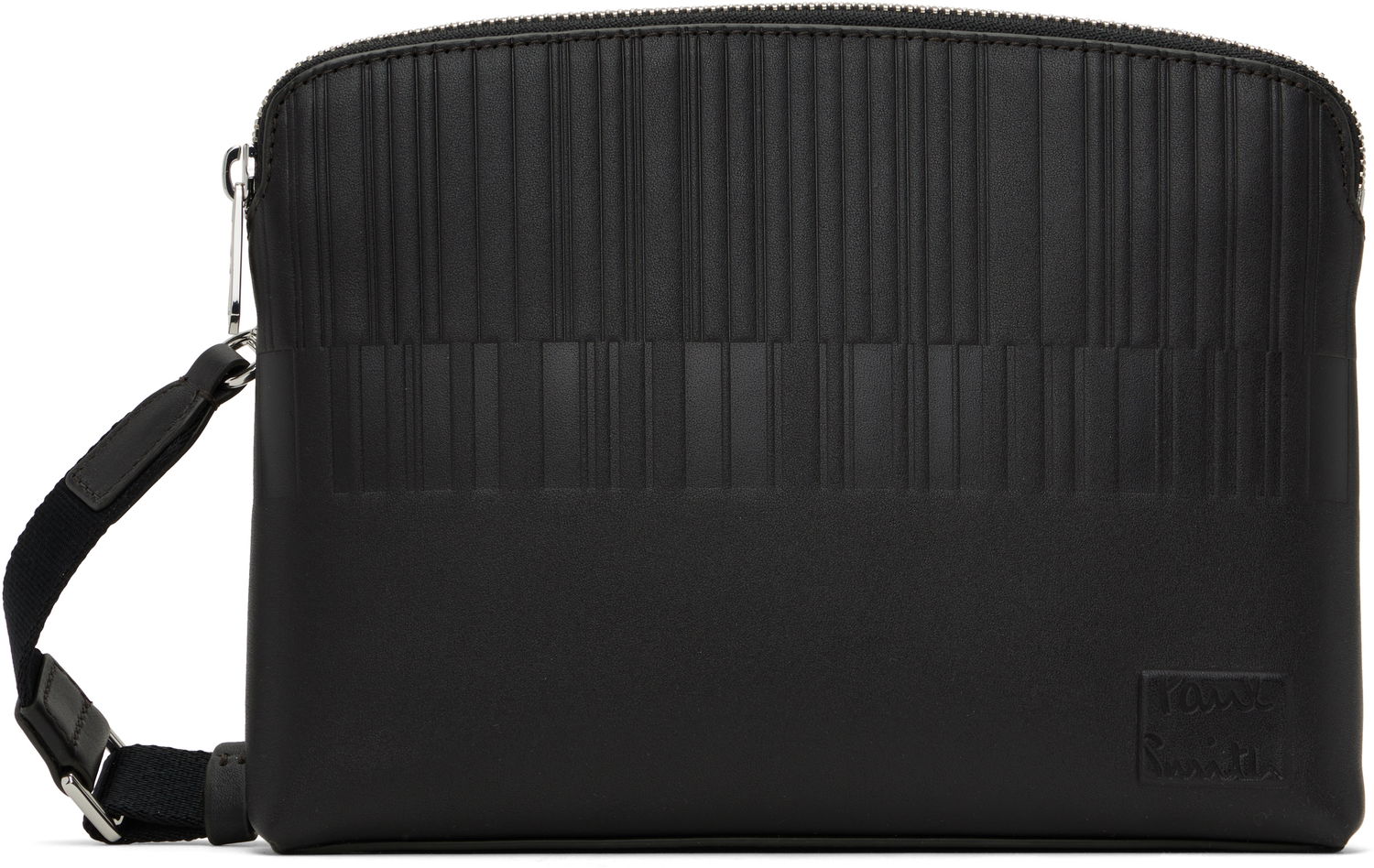 Taška cez rameno Paul Smith Paul Smith Shadow Stripe Leather Bag Čierna | M1A-8024-PEMBOS-69, 0