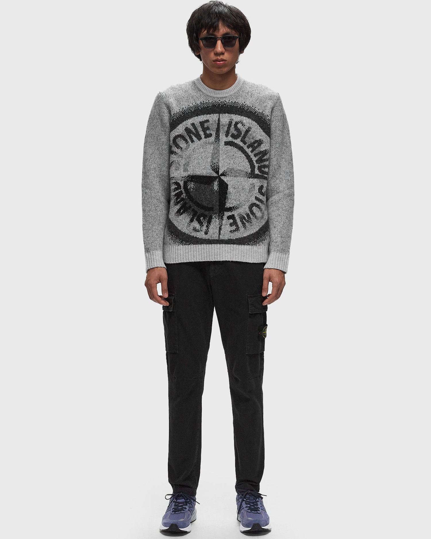 Sveter Stone Island MAGLIERIA TAGLIATA Šedá | 8115522D1.V0060, 1