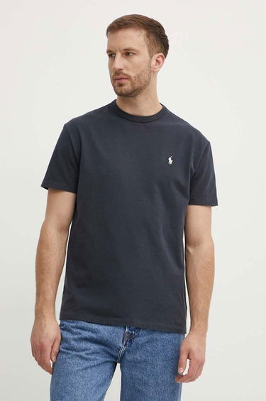 Tričko Polo by Ralph Lauren "Faded Black Canvas" T-Shirt Šedá | 710916698010, 4