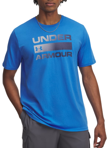 Tričko Under Armour TEAM ISSUE WORDMARK Short Sleeve T-Shirt Modrá | 1329582-402, 0