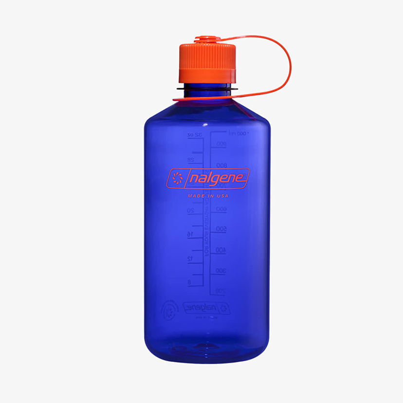 Fľaše Nalgene 1000ml Narrow Mouth Sustain Universal Water Bottle Modrá | 2021-3632