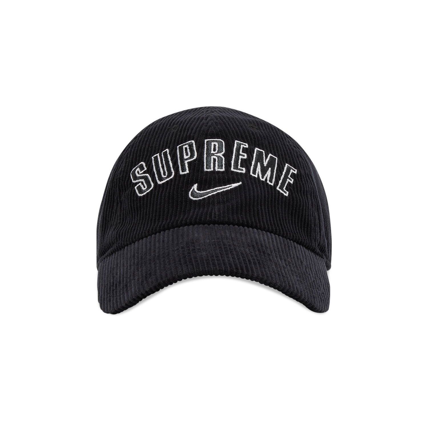 Šiltovka Supreme Nike x Arc Corduroy 6-Panel Čierna | SS22H2 BLACK, 1