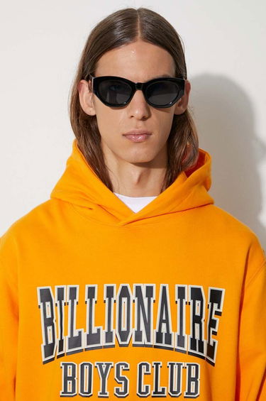 Mikina BILLIONAIRE BOYS CLUB Billionaire Boys Club Varsity Logo Popover Hoodie Oranžová | B23328, 4