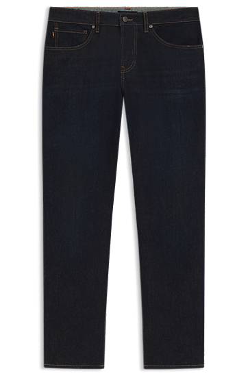 Džínsy BOSS Maine regular-fit jeans soft-motion denim Navy | 50549519