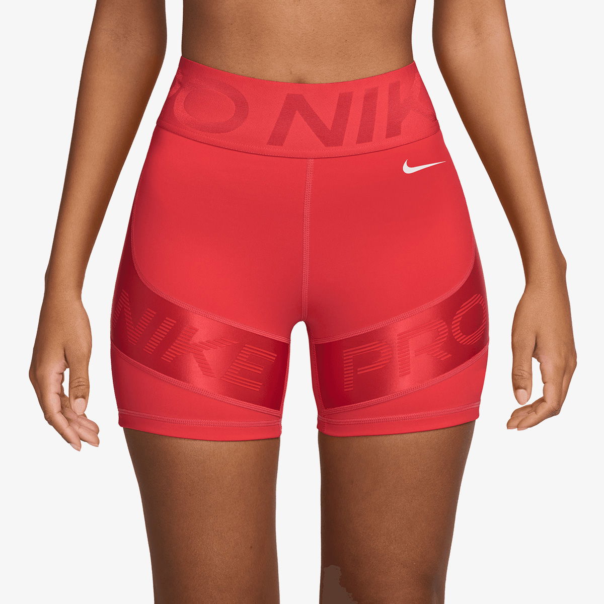Šortky Nike Pro Sculpt High-Rise 5" Training Shorts Červená | HV2366-633, 1