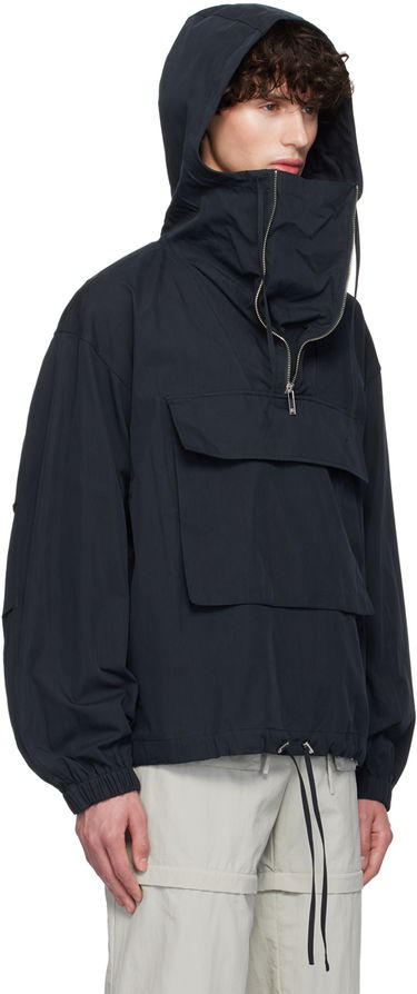 Vetrovka Helmut Lang Gusset Hooded Jacket Navy | O04HM101, 1