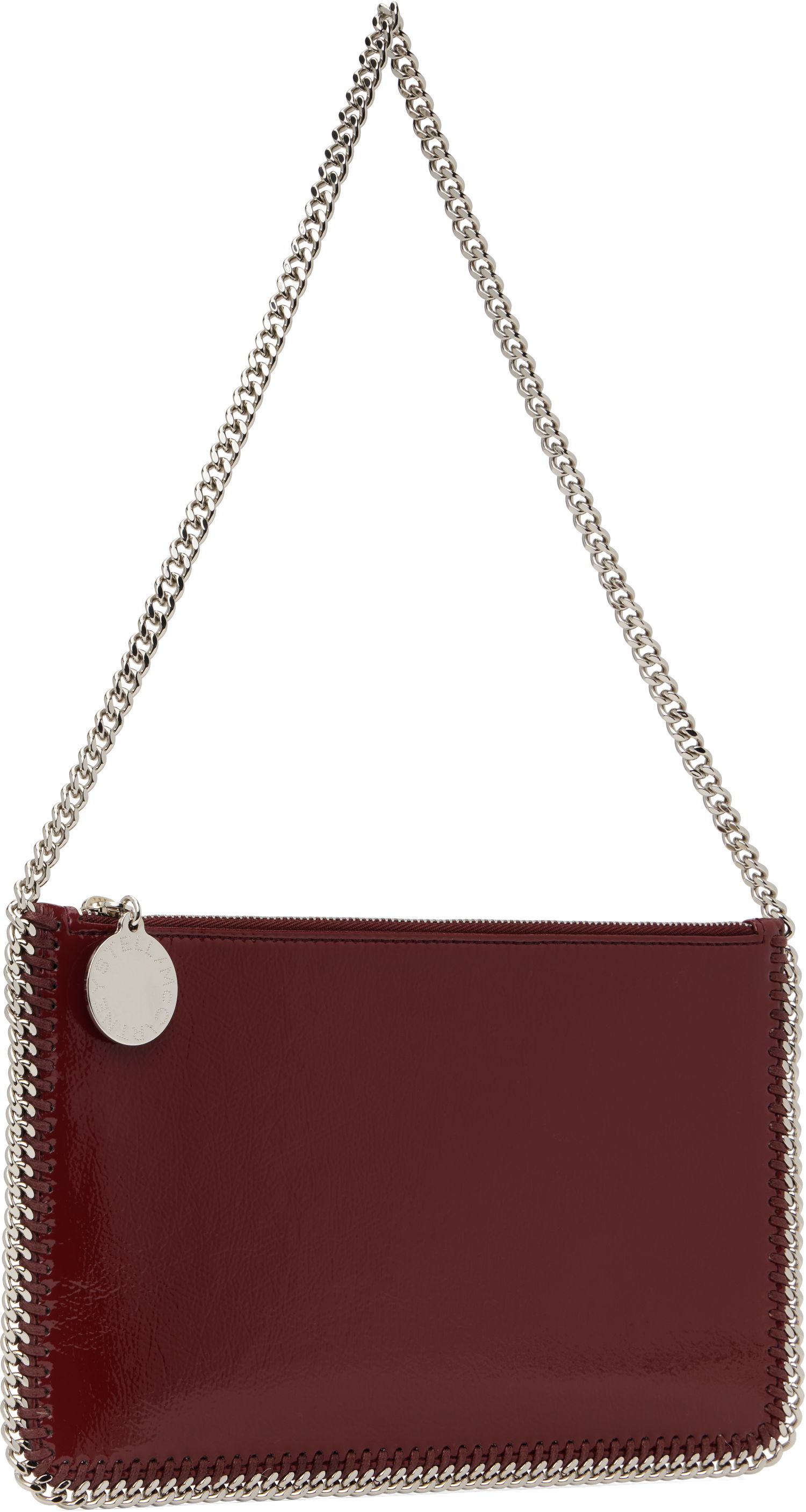 Peňaženka Stella McCartney Falabella Chain Wallet Vínová | 7P0076WP0495, 1