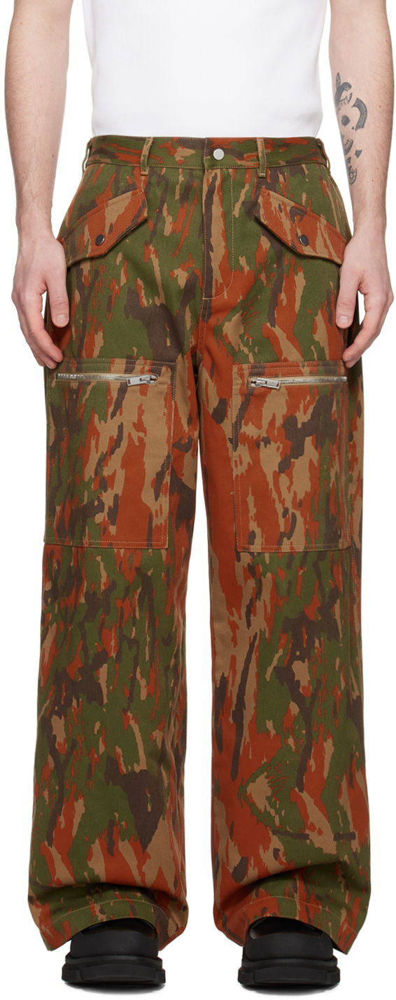 Cargo nohavice Dion Lee Dion Lee Camouflage Cargo Pants Rôznofarebný | C2115R23, 0