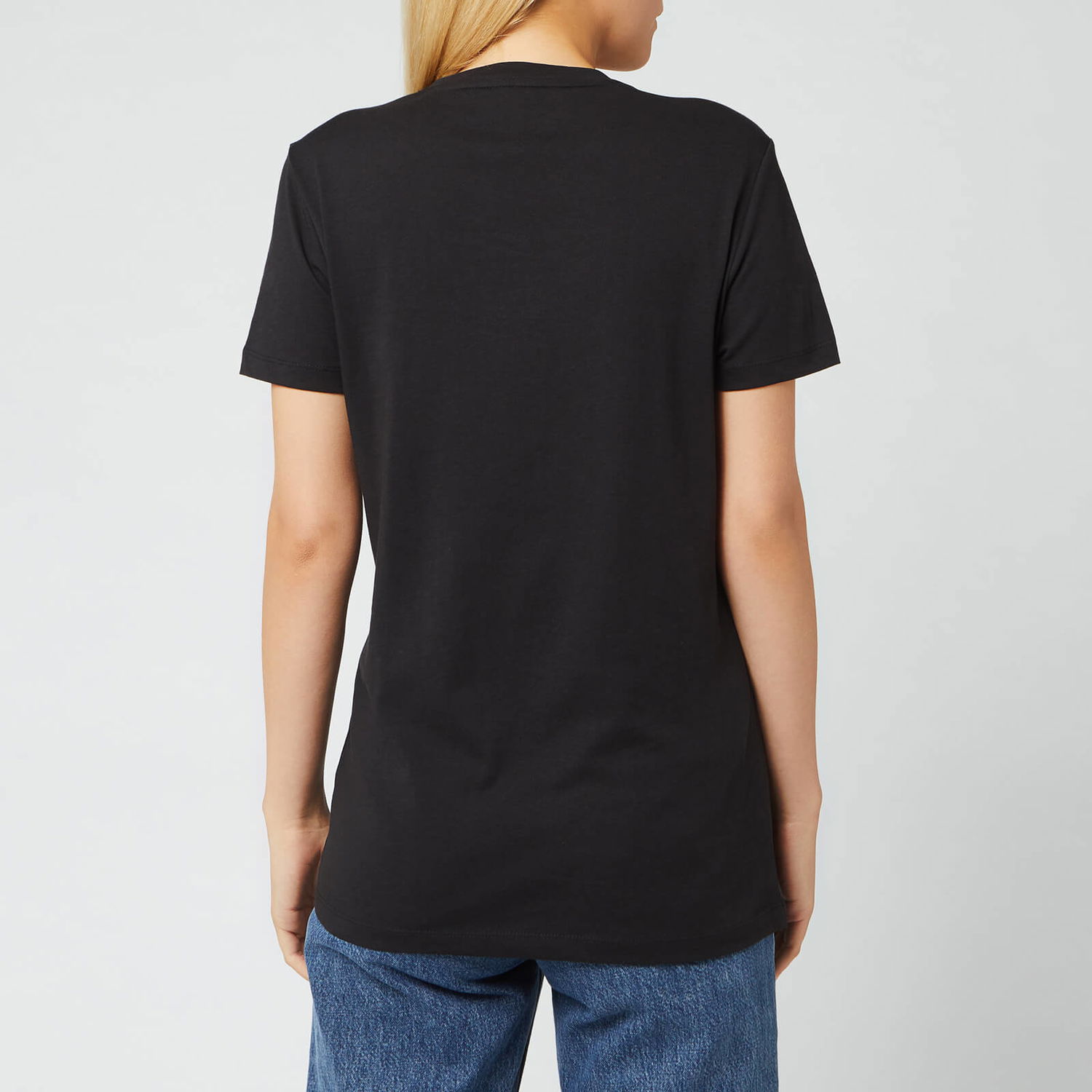 Tričko Tommy Hilfiger Women's Heritage Crew Neck Čierna | WW0WW22043017, 1