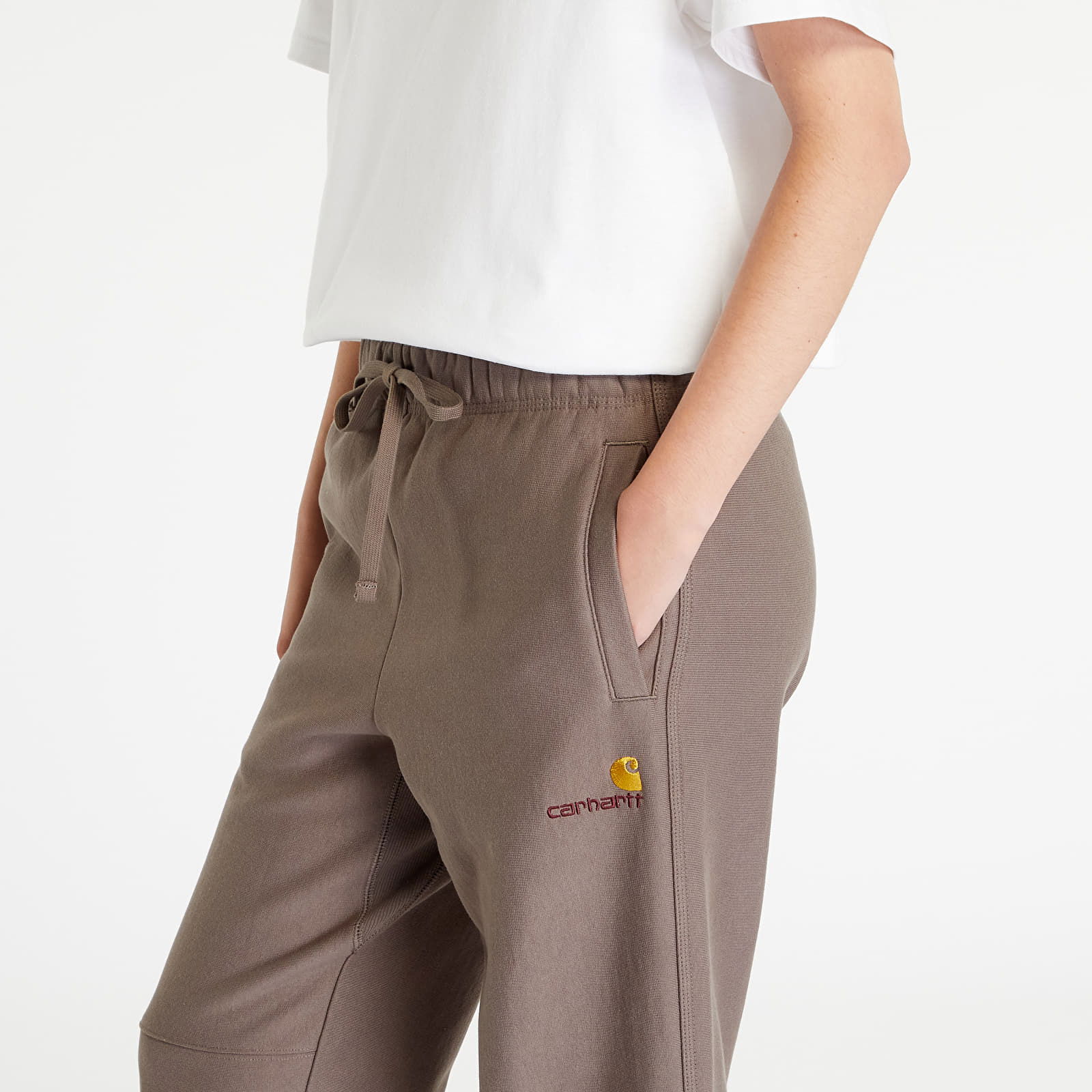 American Script Jogging Pant Brown