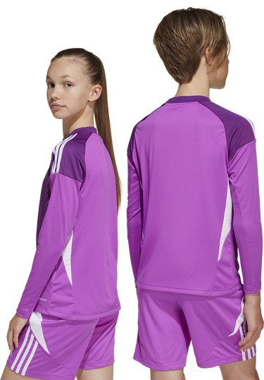 Dres adidas Originals Adidas T25 C GK Long Sleeve Jersey Fialová | jj1934, 1
