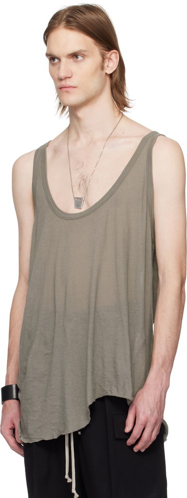 Tielko Rick Owens Rick Owens Hollywood Low Cut Tank Top Zelené | RR01E5101 UC, 3