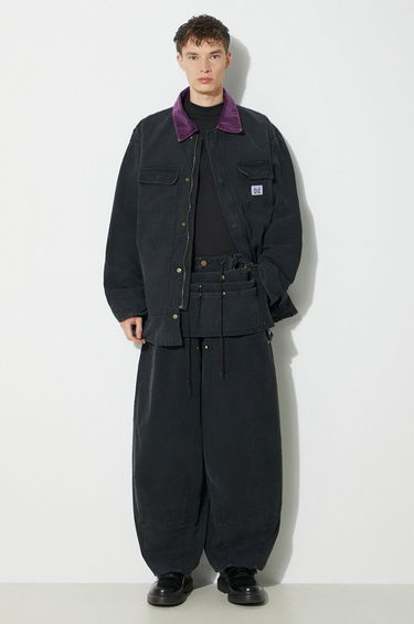 Bunda Needles Lumberjack Oversized Jacket Čierna | NS157, 1