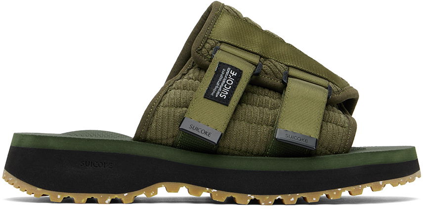 Tenisky a topánky SUICOKE KAW-SHELLab Sandals Zelené | OG-081TRab-CO, 0