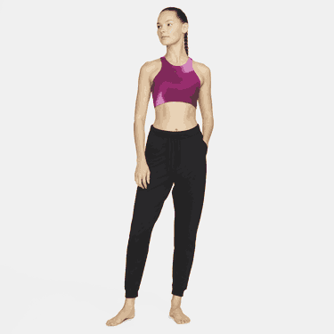 Podprsenka Nike Yoga Swoosh Ružová | DM0647-665, 3