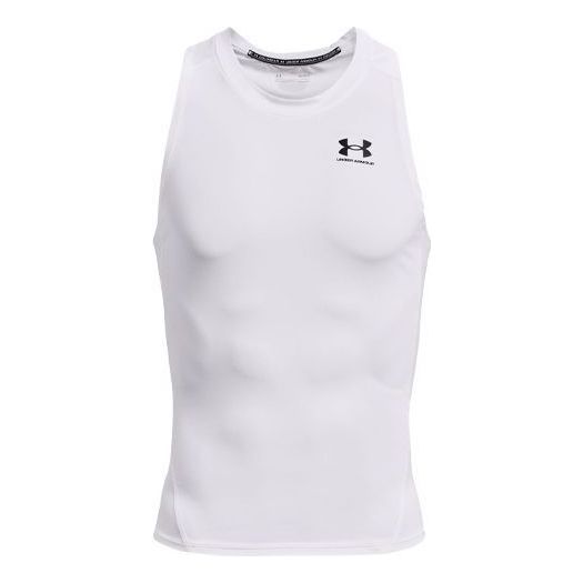 Tielko Under Armour Compression Training Tank Top Biela | 1368352-100, 0