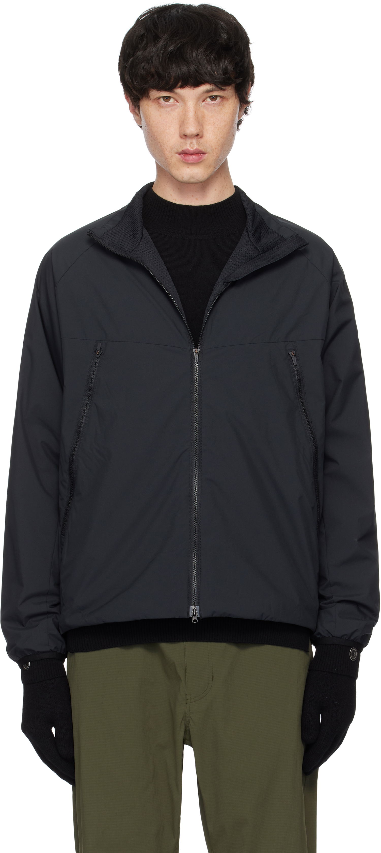Vetrovka Snow Peak Octa Lightweight Zip-Up Jacket Čierna | JK-24AU007, 0