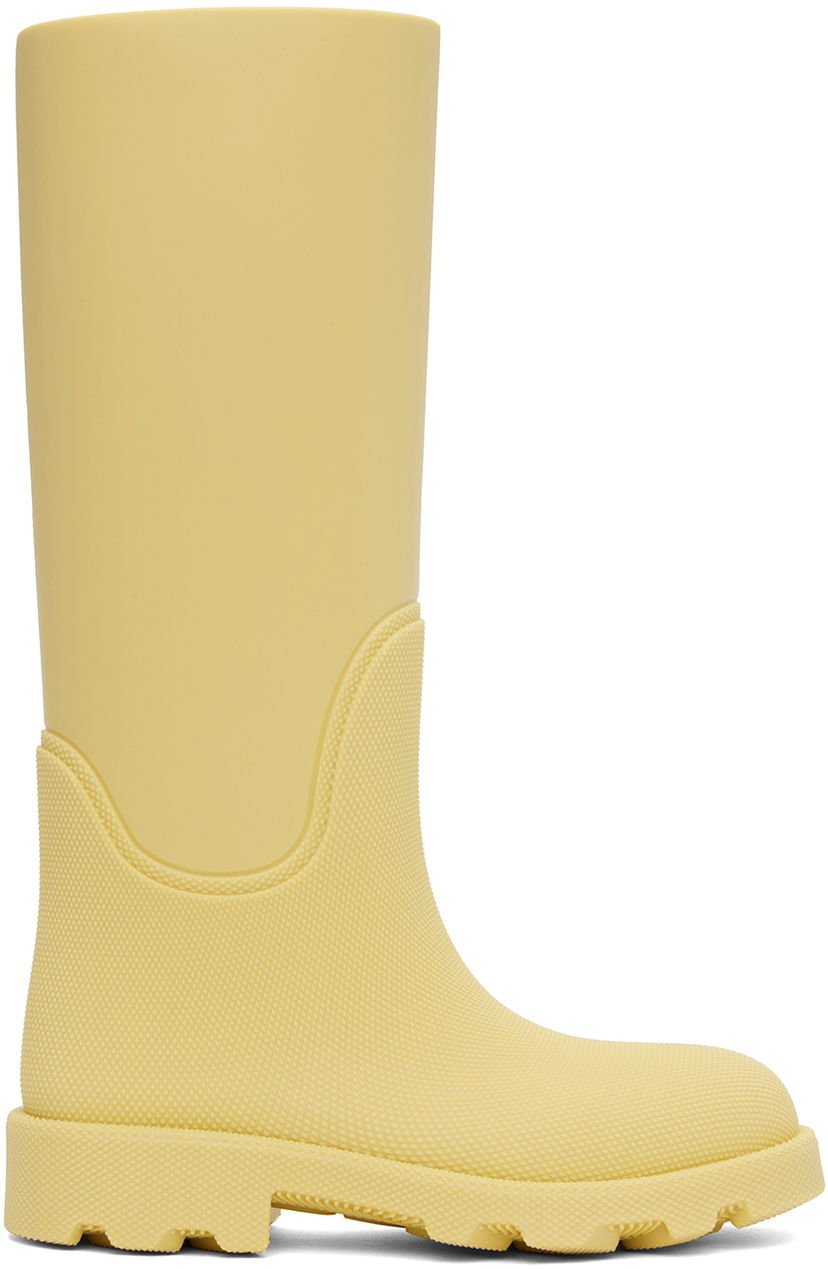 Tenisky a topánky Burberry Rubber Marsh High Boots "Yellow" Žltá | 8081791