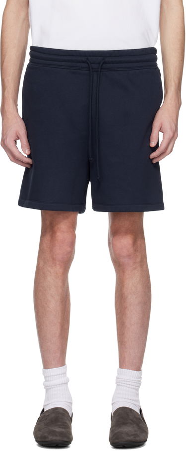 Šortky SKIMS SKIMS Fleece Lounge Relaxed Shorts Navy | BO-SHO-5340M-NAVY, 0