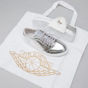 Tenisky a topánky Jordan Air Jordan 1 Retro Low OG Pinnacle "Metallic Silver" Metalická | 852549-003, 5