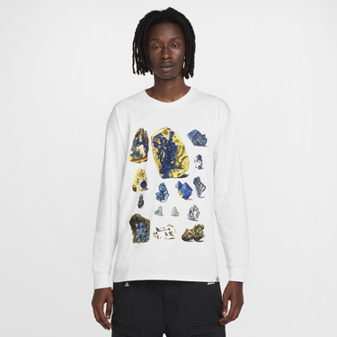 Tričko Nike ACG ACG Long Sleeve T-Shirt Print Biela | FZ6700-121, 3
