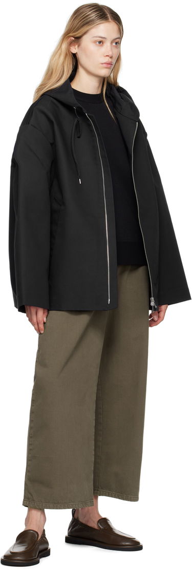 Mikina Studio Nicholson Studio Nicholson Raine Hooded Zip-Up Jacket Čierna | RAINE SNM - 1190, 3