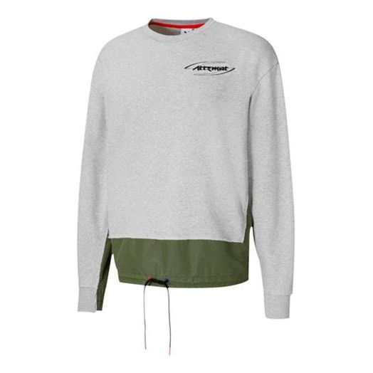 Sveter Puma PUMA x ATTEMPT Crossover Splicing Sweatshirt Šedá | 598273-04
