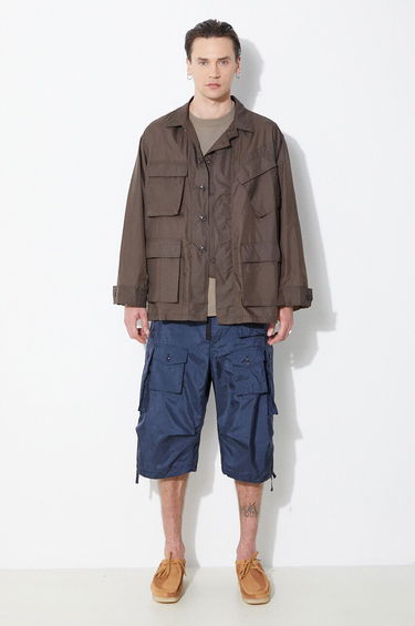 Šortky Engineered Garments Engineered Garments FA Cropped Cargo Shorts Navy | OR276.DZ028, 1